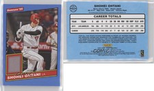 2020 Panini Donruss Retro 1986 Materials Shohei Ohtani #86M-SO