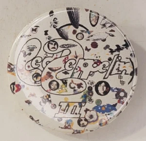 Botón Pinback Led Zeppelin Three de una pulgada y media - Imagen 1 de 3