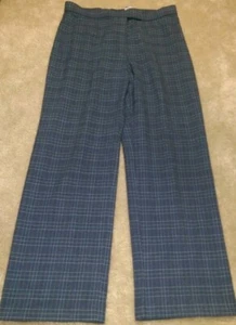 Sag Harbor Womens Pants Size 10P 10 Petite Blue Striped - Picture 1 of 3