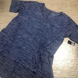1958 Torrid short sleeve supersoft hi-low tunic Top BLUE sz 4X new - Picture 1 of 1