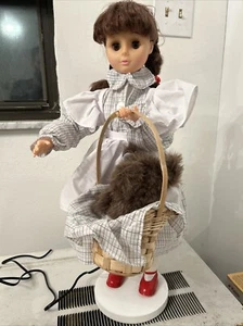 "Motionette animatronic de colección Mago de Oz Dorothy años 70 80 24"" RARO" - Imagen 1 de 12