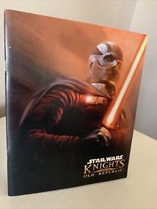 Star Wars Knights Of The Old Republic LucasArts BioWare Promo Press Book KOTOR