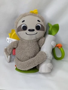 Juguete de peluche Fisher Price Sloth Activity 7,5 pulgadas 2018 - Imagen 1 de 7