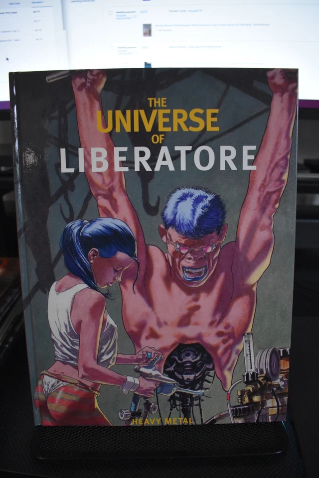 The Universe of Liberatore Heavy Metal Deluxe Hardcover BRAND NEW RARE RANX - Image 1 of 1