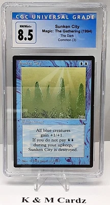 MTG - The Dark - Sunken City - Graded - CGC 8.5 - Vintage - Image 1 of 4