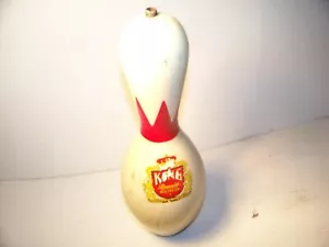 BRUNSWICK KING RED CROWN BOWLING PIN BALKE COLLENDER COMPANY ABC VERORDNUNG - Bild 1 von 6