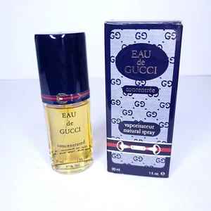 Vintage EAU de GUCCI Concentrated 1 oz / 30 ml Rare Natural Spray New With Box - Picture 1 of 9