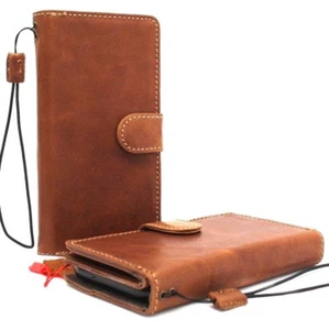 Funda de cuero genuino para Samsung Galaxy S9 Plus magnética de lujo extraíble - Imagen 1 de 8