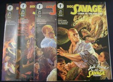 DOC SAVAGE CURSE OF THE FIRE GOD 1-4 DARK HORSE COMIC SET COMPLETE 1995 VF/NM