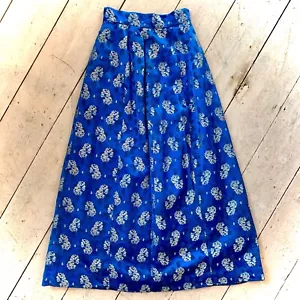 Vintage 1950's Brocade Maxi Evening Skirt Size 6 - Picture 1 of 5