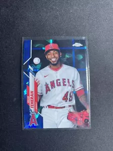 2020 Topps Chrome Aggiornamento Zaffiro U-91 Julio Teheran Los Angeles Angels - Foto 1 di 2