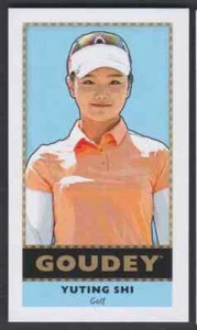 2018 UD GOODWIN CHAMPIONS GOUDEY MINI SP YUTING SHI #G18 - Picture 1 of 2