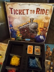 LN Days of Wonder Ticket To Ride by Alan R. Moon Train Adventure Board Game - Picture 1 of 7