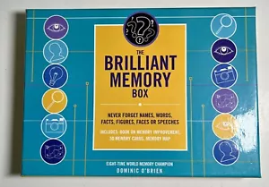 The Brilliant Memory Box, Book, Map, Cards Brand New - Picture 1 of 5
