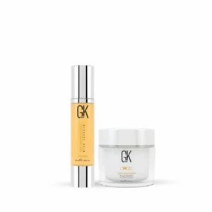 GK HAIR Global Keratin Organic Argan Oil Hair Serum 50ml Deep Conditioner 200g - Picture 1 of 8