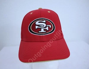Neu ohne Etikett NFL Team Apparel San Francisco 49ers verstellbare Mütze Einheitsgröße Fan Favorit - Bild 1 von 9