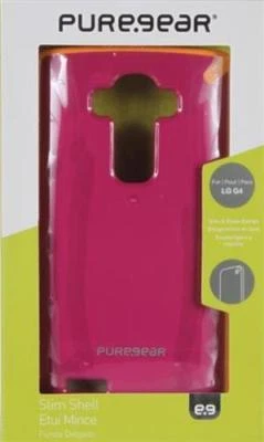 NEW PureGear Slim Shell LG G4 Case Shock Impact Absorbing Pink/Orange Cover - Image 1 of 2