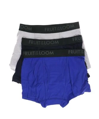 Fruit Of The Loom 267690 Men Blue/Gray Underwear Pack of 3 Size M - Image 1 of 4