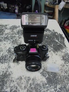 UNTESTED Vintage Sears KSX SUPER   35mm SLR Camera W/ Auto SEARS 50MM 1:2 LENS - Picture 1 of 8