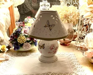 Lenox Butterfly Meadow Kerzenlampe TOP ZUSTAND!!! - Bild 1 von 8