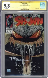 Spawn #4D CGC 9.8 SS Todd McFarlane 1992 4161921011 - Picture 1 of 2