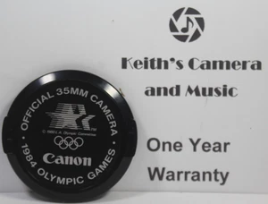 Near MINT! Canon Lens Front Cap 52mm Olympic Games 1984 C-52 Lens Cap Cover - Picture 1 of 6