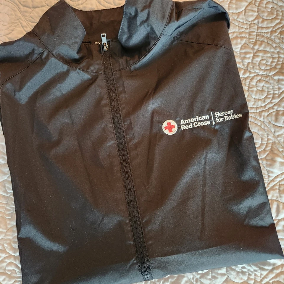 Port Authority American Red Cross Heroes for Babies Black Full Zip Jacket 2XL - Image 1 of 4