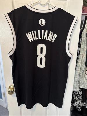 Deron Williams Jersey Brooklyn Nets Basketball Adidas Men’s Black Size Medium - Image 1 of 2