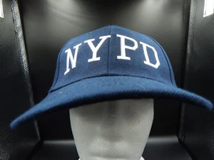 NYPD-New York Police Department-Hat Cap, Blue, Embroidered Logo - Picture 1 of 3