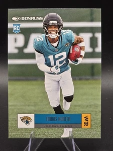2025 Donruss #5 Travis Hunter Retro 1995 Rookie Insert | Jacksonville Jaguars RC - Picture 1 of 2