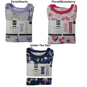 Member's Mark Girl's 4-Piece Soft Organic Cotton Pajama - Picture 1 of 6