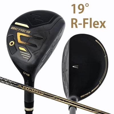 HONMA BERES 09 Black Hybrid Utility 19° ARMRQ FX Graphite R-Flex 2024 Japan NEW - Image 1 of 4