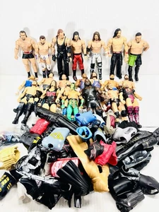 Lotto 21 action figure WWE Mattel Wrestling e 60+ accessori - Foto 1 di 7