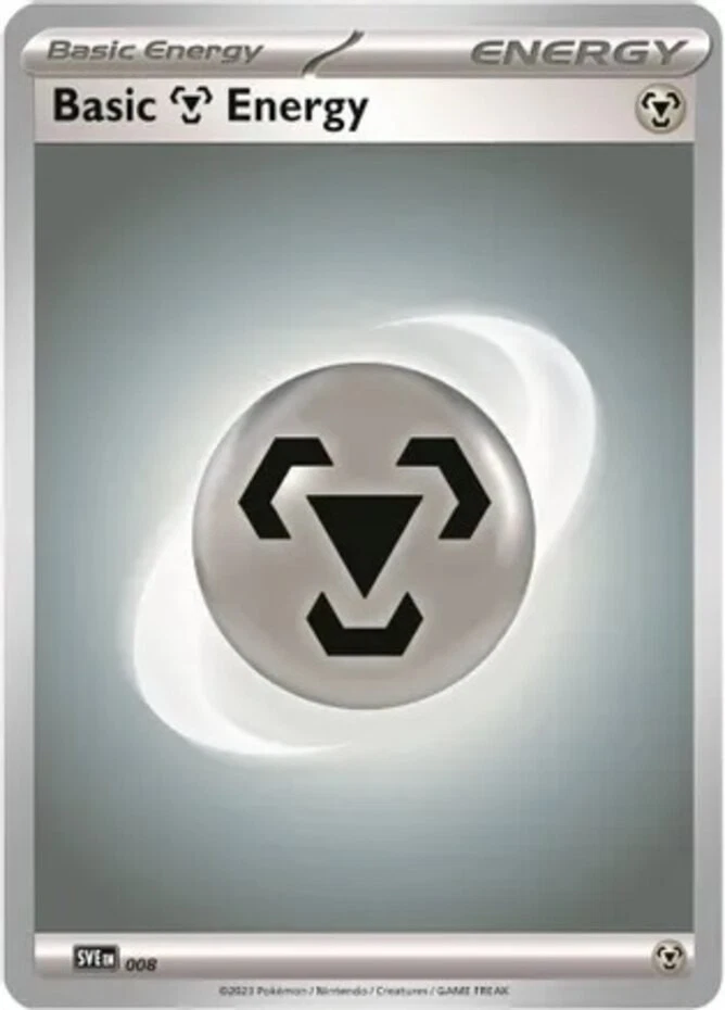 Basic Metal Energy - 008 - Scarlet & Violet - Base Set #008 Pokemon TCG - Image 1 of 1