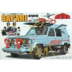Aoshima1/24 Nissan Special Vehicle Safari 4Wd Western Police 60Wa65S - Picture 1 of 1