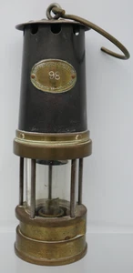 Alte Grubenlampe Pattersons Typ A1 Gateshead auf Tyne Nr. 98 - Bild 1 von 10