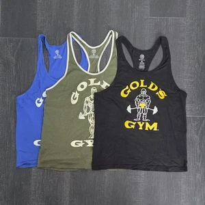 Gold's Gym Stringer Tank Top, blau, oliv, schwarz (Classic Joe), Gr. XL - Bild 1 von 3