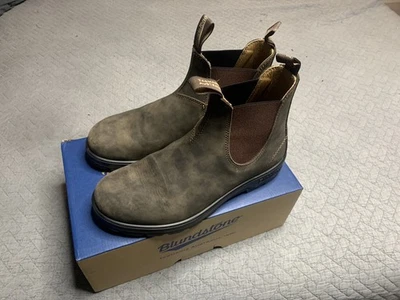 Botas Chelsea Blundstone 585 Marrón Rústico Usadas Unisex con Caja Hombre’s 10.5 EE. UU. Foto 1 de 4
