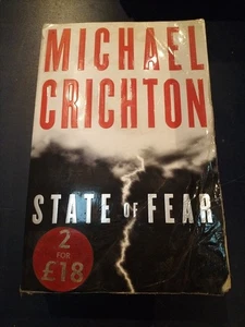 State of Fear -Michael Crichton  Techno-thriller New Tokyo Mystery Deaths Murder - Picture 1 of 10