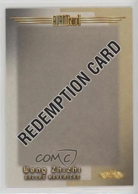 2001-02 Fleer Showcase Avantcard Expired Redemption Wang Zhizhi - Image 1 of 2