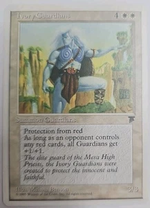 MTG Magic The Gathering Card Ivory Guardians Summon Guardians White Legends - Picture 1 of 2