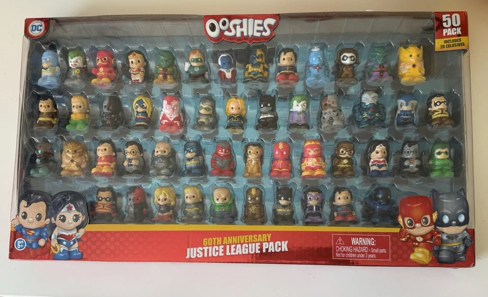 DC Comics Ooshies 60th Anniversary Justice League 50 Pack Action Figure Superman - Image 1 of 1