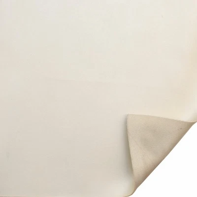 Boat Knit Back Vinyl | Faux Leather Off White Cream 54 Inch (YD) - Image 1 of 3