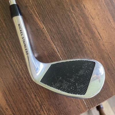 Left Handed Affinity Buzzsaw Power Spin 56 Degree Wedge w/ Steel Shaft 35” - Image 1 of 4