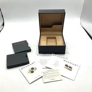 BVLGARI Caja De Reloj Vacía con documentación / Empty Watch Box ”” - Picture 1 of 12