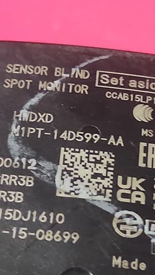 21 24 FORD BRONCO SPORT REAR BLIND SPOT MODULE M1PT 14D599 AA - Image 1 of 4