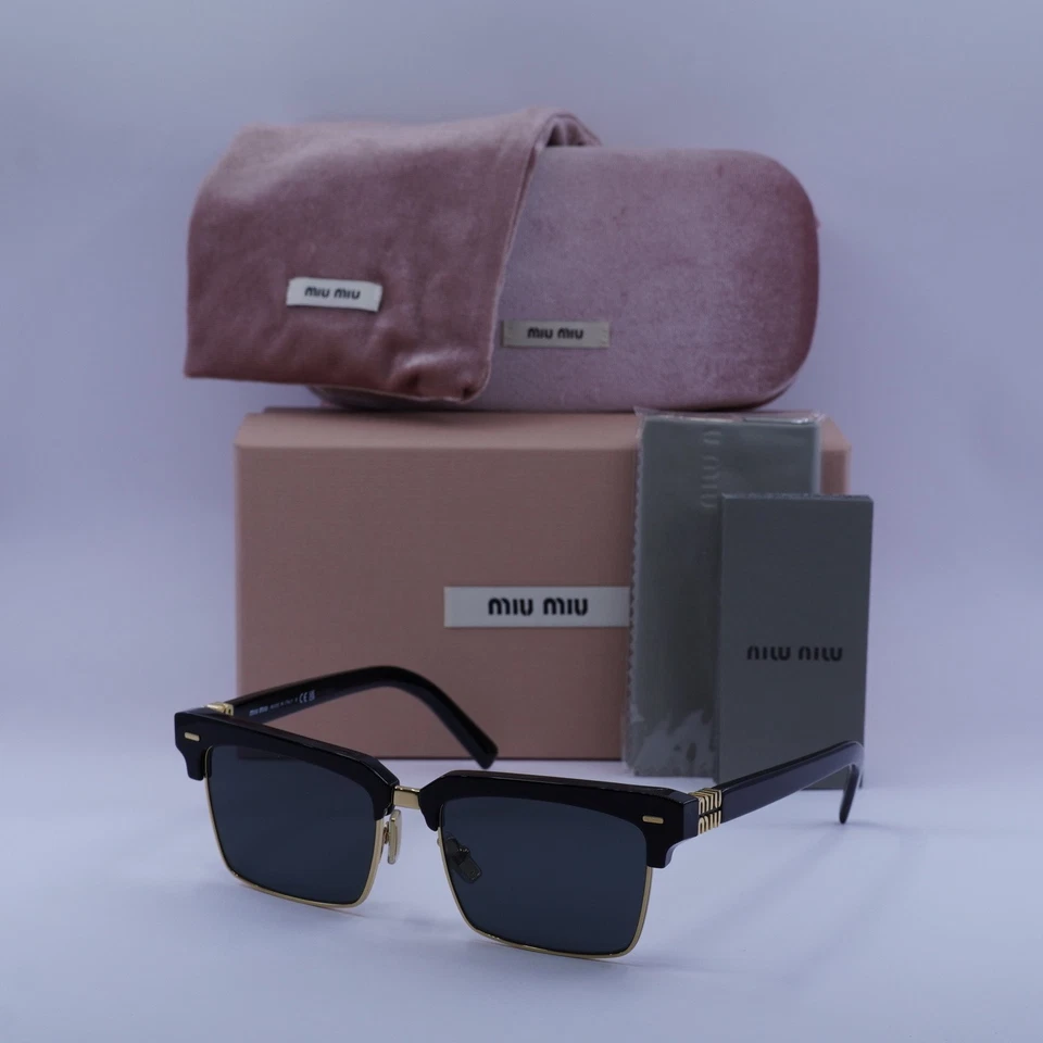 MIU MIU MU10ZS-1AB5S0-54 Sunglasses Size 54mm 140mm 17mm black Unisex