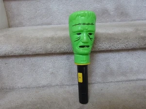 VINTAGE Blasform Frankenstein Halloween Taschenlampe 10,5" L2 - Bild 1 von 11