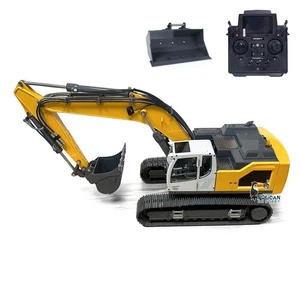 Metal 1/14 Hydraulic RC Tracked Excavator945 5CH Valve Digger PL18EV Radio Sound - Picture 1 of 10