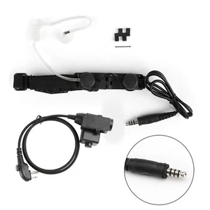 Z-Tactical Throat Mic Adjustable Headset pour Hytera HYT TC-446S TC-500 TC-508 - Zdjęcie 1 z 14